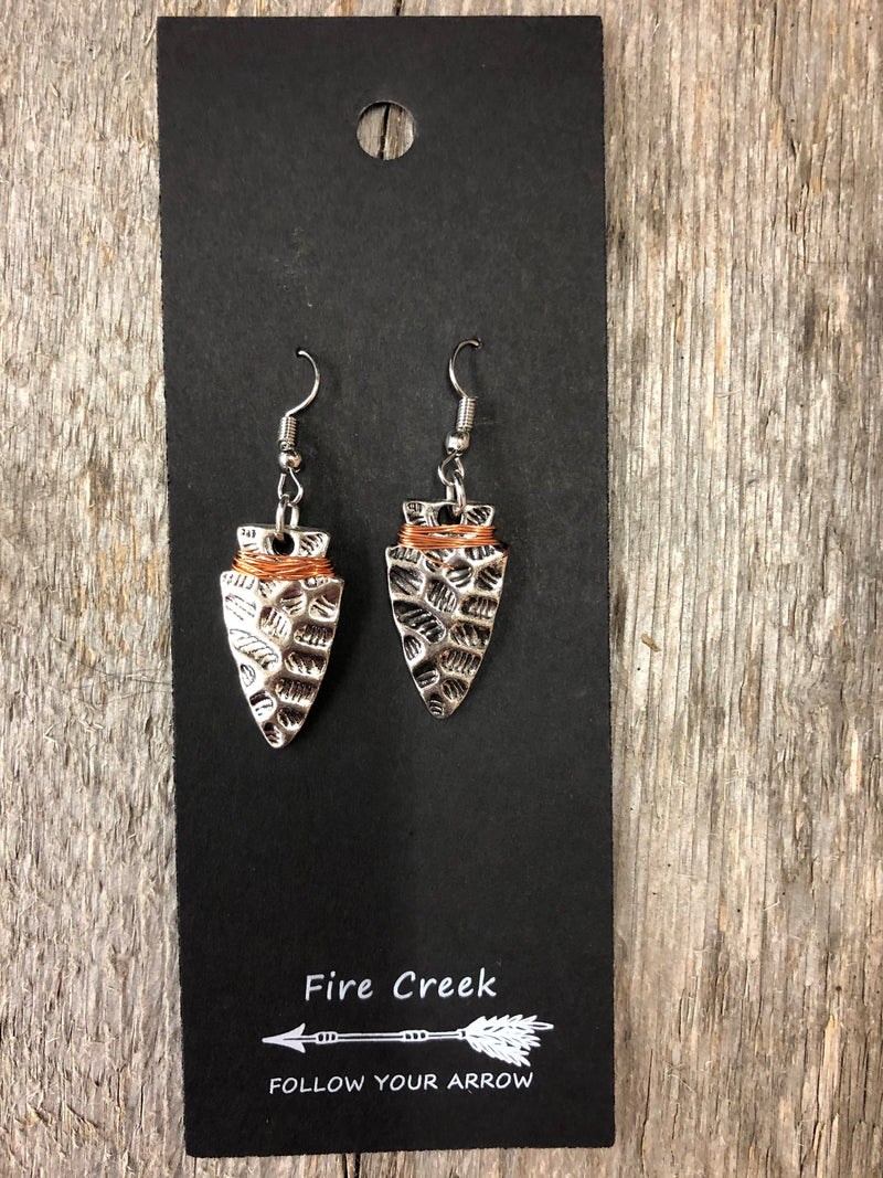 BGFCEARRINGS--WES150 Fire Creek Earrings