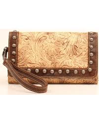 BGN7511241 Wallet Blazin Roxx Tan Tooled