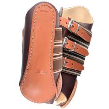 TKLSB101-M-Brown Splint Boot Leather Classic w/ Buckle