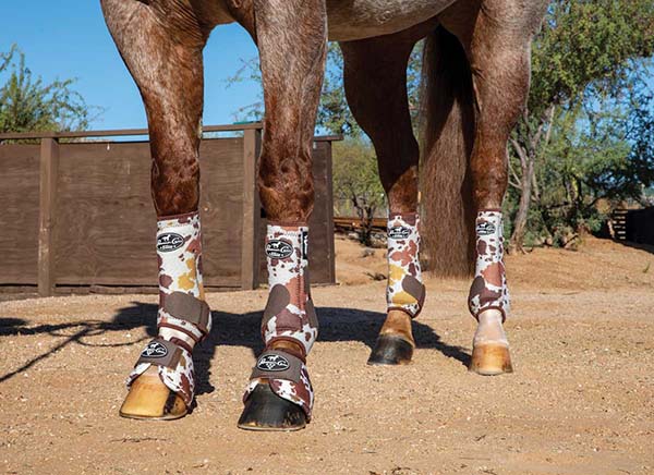 TKVE4L--Cowhide Splint Boots Elite Sports Ventech 360 Pack