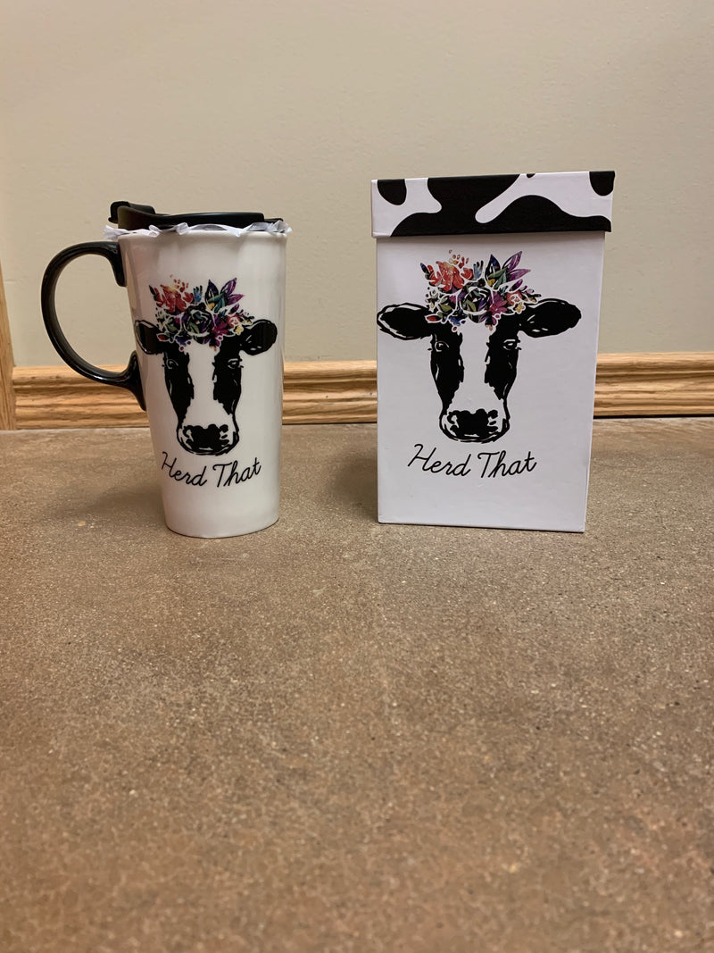 BG3CTC01004 Ceramic Travel Cup 17oz  Herd That