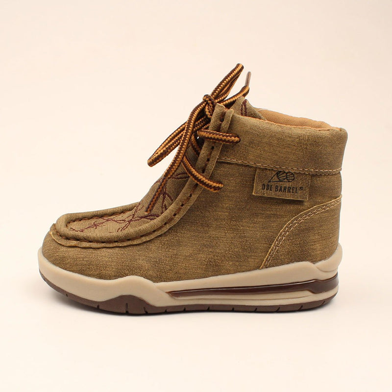 CL446000808-9-Brown Shoes DBL Barrell Boys"Jackson"