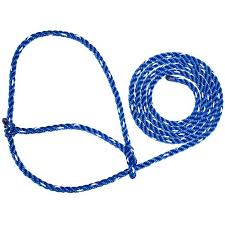 AC289-006 Halter Rope  X-Long 20' - Blue