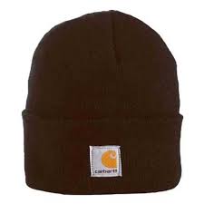CLCB8905-Youth-Brown Carhartt Kids Acrylic Watch Hat