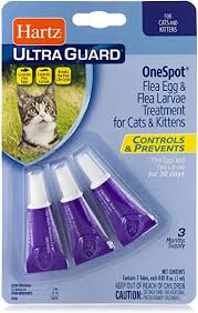 PS3910148 Cat Flea & Tick One Spot UltraGuard 3pk