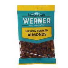 BGWE80014 Werner Candy - Hickory Smoked Almonds - 56g