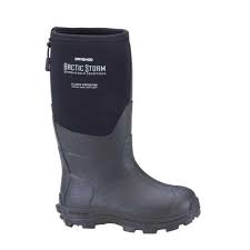 CLARS-KD-4-Black Boot Dry Shod "Arctic Storm" Kids