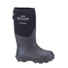 CLARS-KD-13-Black Boot Dry Shod "Arctic Storm" Kids
