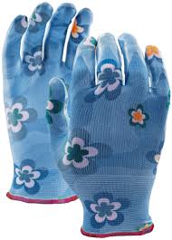 CL327-M-Blue Gloves Garden "Groovy Baby"