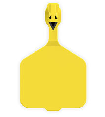 ACLEADER5TAGS LEADER 1 Piece Cow Tag Yellow 5 Pk