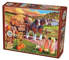 BG88010 Puzzle - Hay Wagon 275 Piece