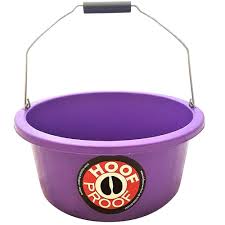 AC8803--Purple Feeder Bucket "Hoof Proof"