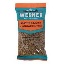 BGWE80013 Werner Candy - Roasted & Salted Sunflower Kernels - 198g