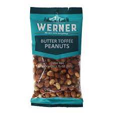 BGWE80027 Werner Candy - Butter Toffee Peanuts - 163g
