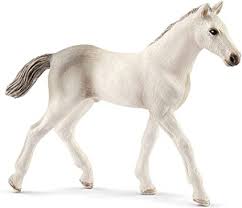 BGSCHRED--Foal Hol Toy-Schleich Animal M Red