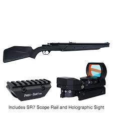 ACPNEU-RIFLE/SCOPE Pneu-Dart Rifle Gun Syringe w/CASE & Holographic Sight