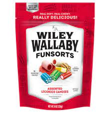 BGLIQUORICE7.5OZ--FunSorts Licorice Wiley Wallaby