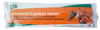 AC1021-018 Ivermectin Liquid for Horses 15ml AVL