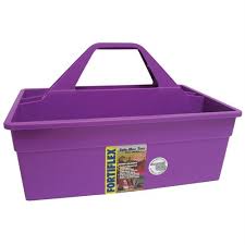 TK719045--Purple Tote Tray Fortiflex w/Handle