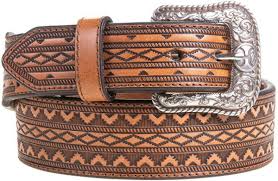 CL1873BE1-32 Belt Hooey Geometric Tooled
