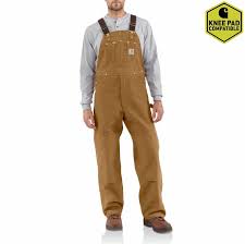 CLR01-46x32 Carhartt Bib Overall Unlined Duck