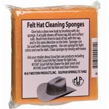 CL01032 Felt Hat Cleaning Sponges Pads