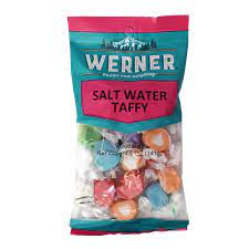 BGWE80075 Werner Candy - Salt Water Taffy- 155g