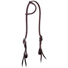 TK10-0642 Headstall Sliding Ear "Canyon Rose"