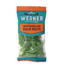 BGWE80152 Werner Candy - Sour Watermelon Belt- 75g