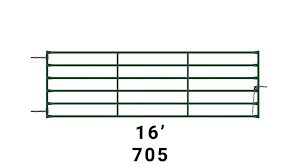 LE705 Heavy Duty Gate-16' x 5'