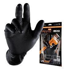 CL9916000P Glove Grippaz Black Nit. Dispos. 5 per plg