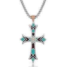 BGNC4820 Necklace - Embracing Faith Cross