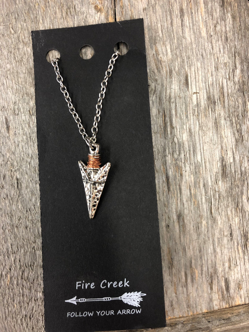 BGFCNECKLACE--WES153 Fire Creek Necklace