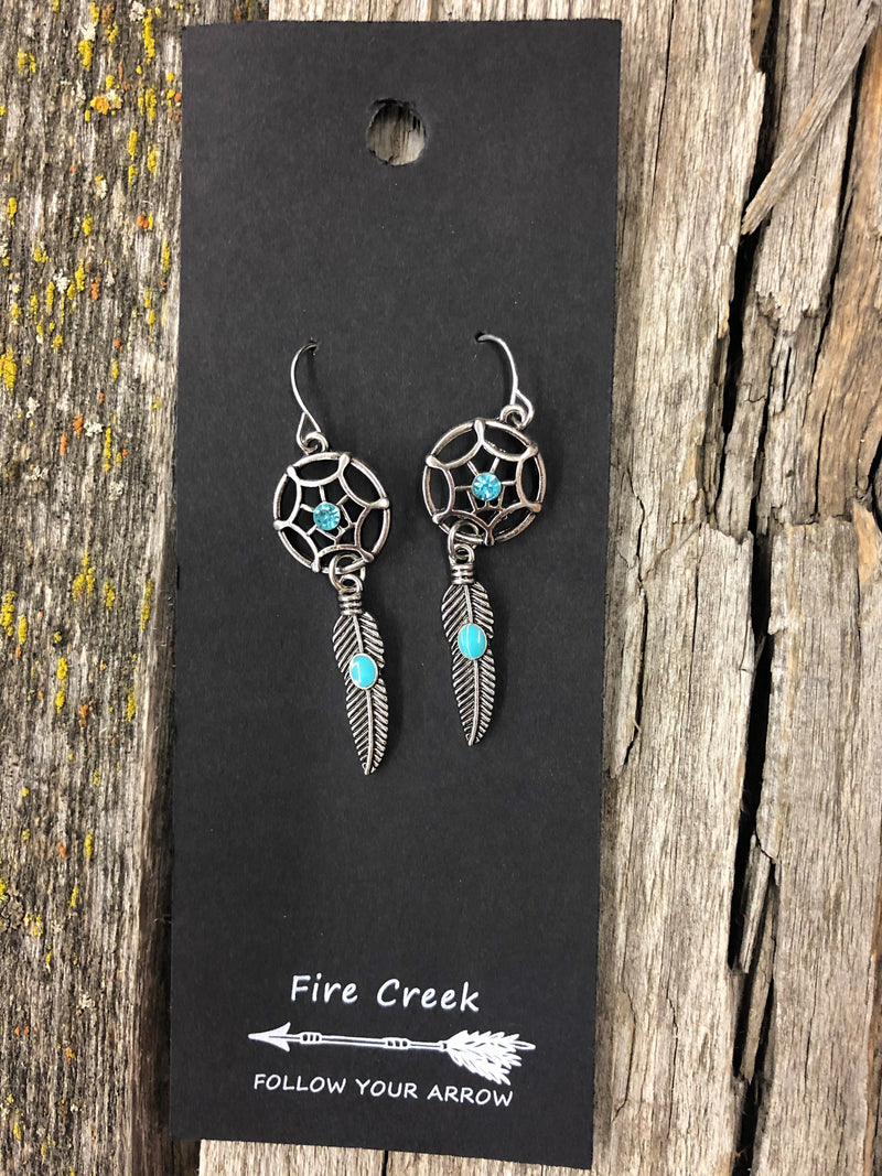BGFCEARRINGS--WEA014 Fire Creek Earrings