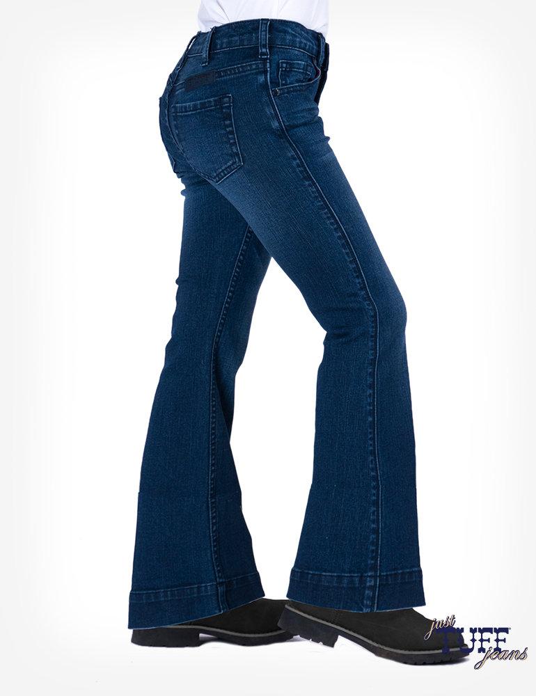 CLTUFFGJTRSR-8-Drk Wash Jeans Cowgirl Tuff "Trouser"