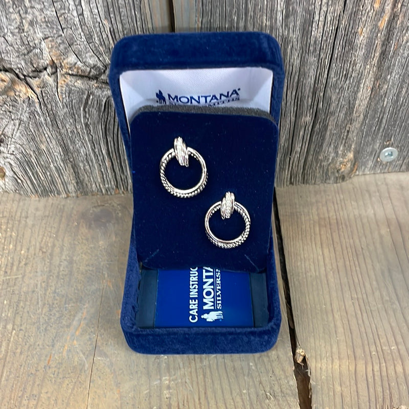 BGER5263 Earrings - CrisCross Post