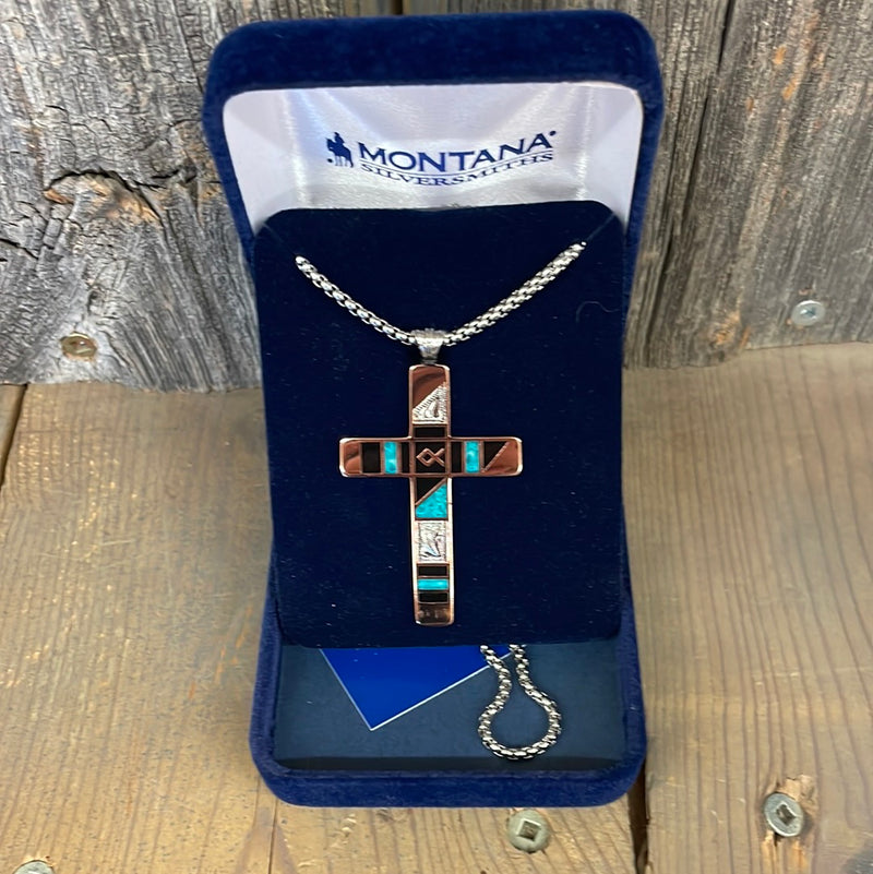 BGNC5318 Necklace - Fishermen Of Faith Cross