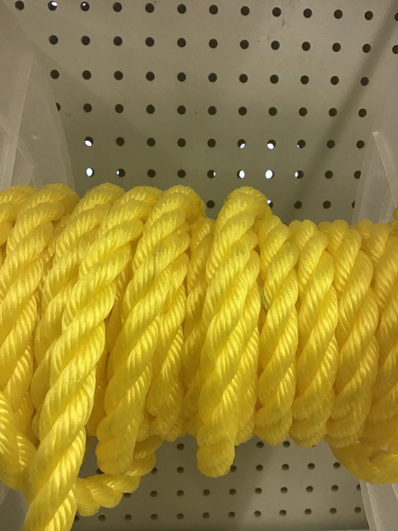 HG349412 Rope Poly 5/8" Yellow / FOOT