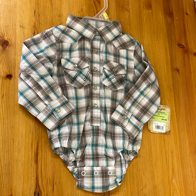 CL112317546 Baby Boy Wrangler Western Body Suit