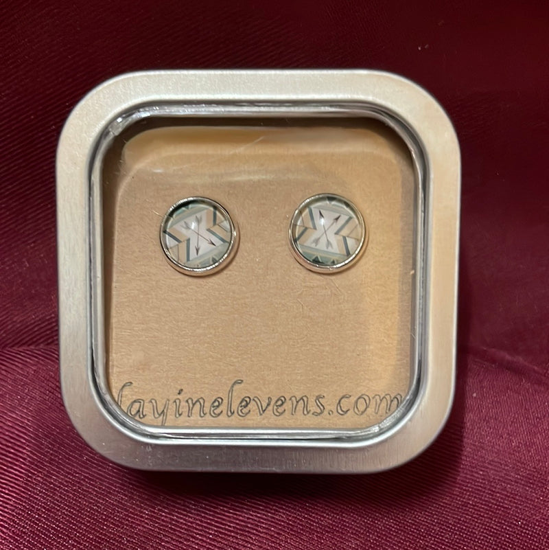 BGLAYINELEVANS--Slv/Arrw Layin Elevans Earrings