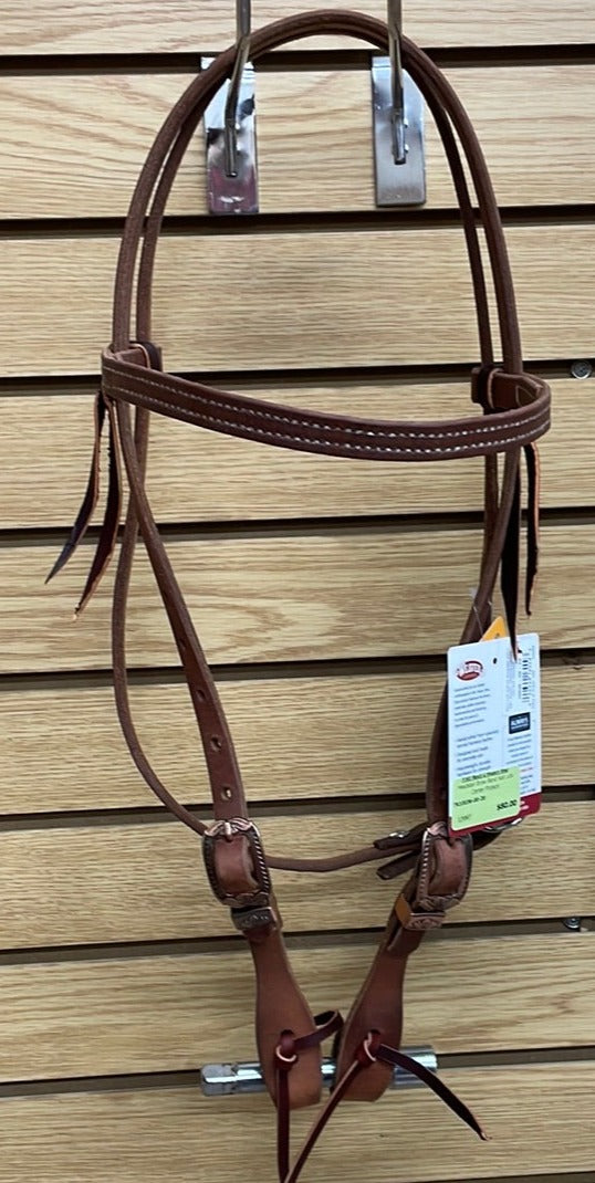 TK10036-00-20 Headstall Brow Band Salt Lick Center Protack