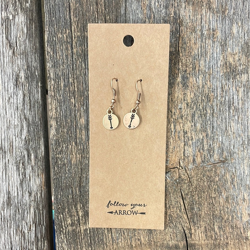 BGJ&CEARRINGS--WES163 Earrings- Follow Your Arrow