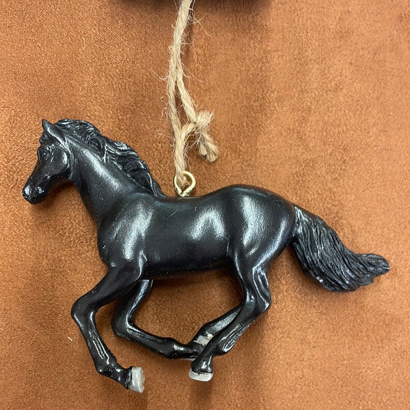 BG91-1342-0-0 Ornament- Running horse