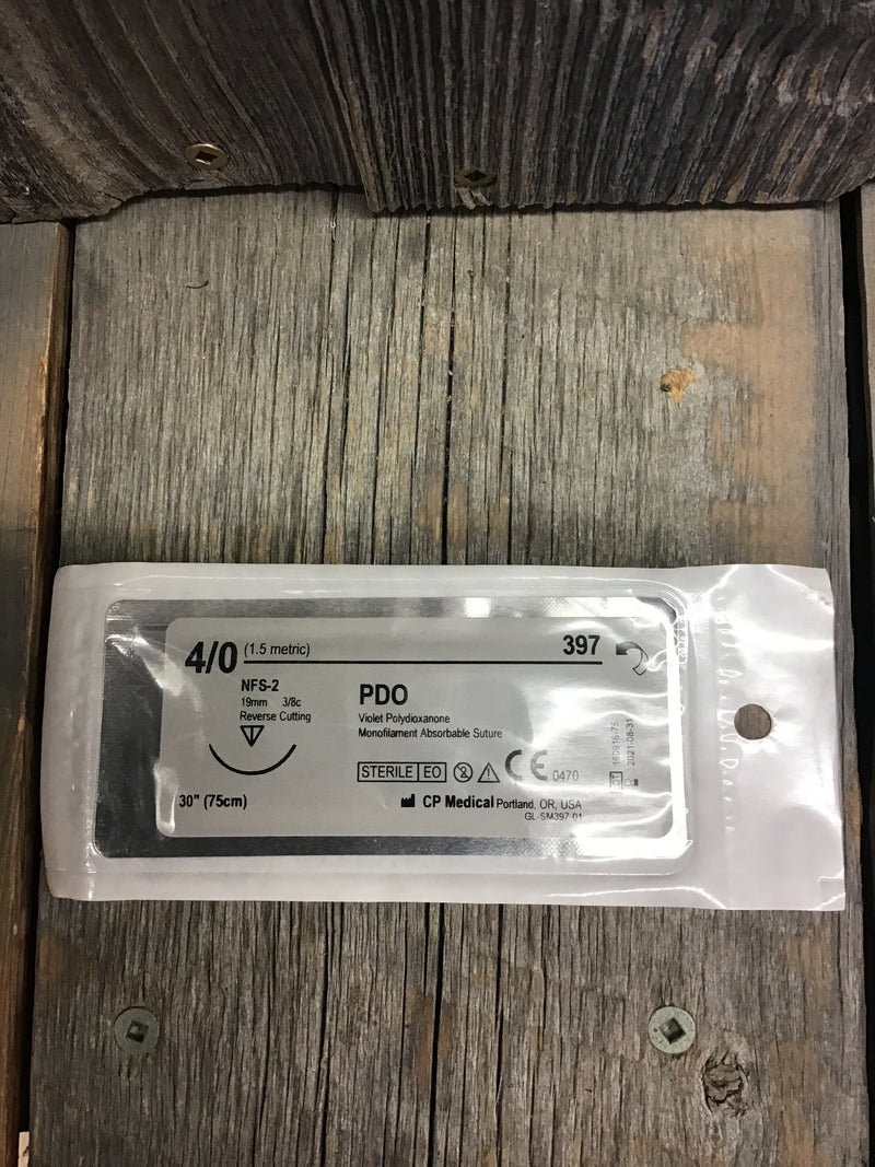 AC552041 Needle Suture w/Absorable 4/0  30'