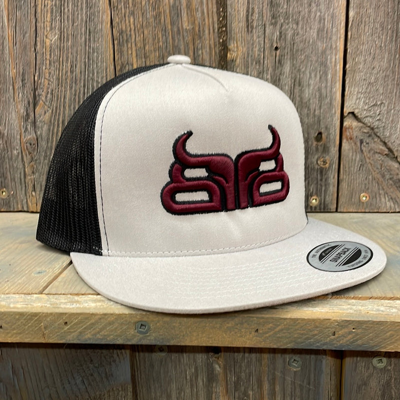 CLCAP2-O/S-Silv/Mar Baredown Cap- Flat