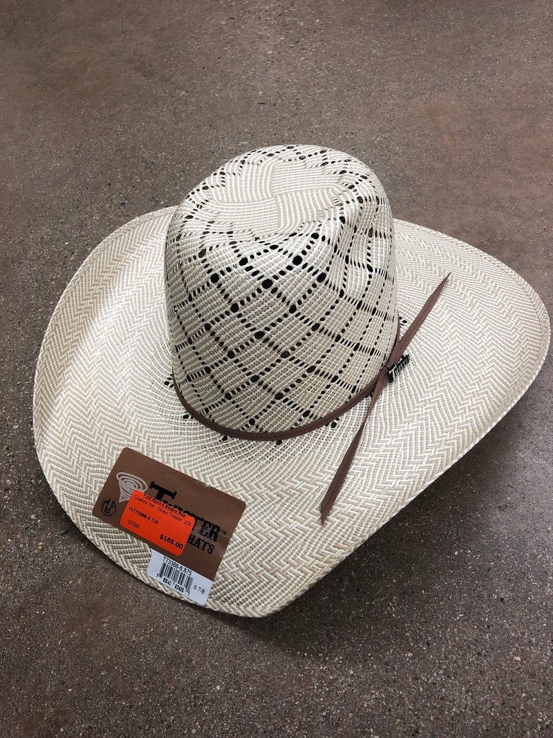 CLT73388-6 7/8 Cowboy Hat - Straw Twister  20X