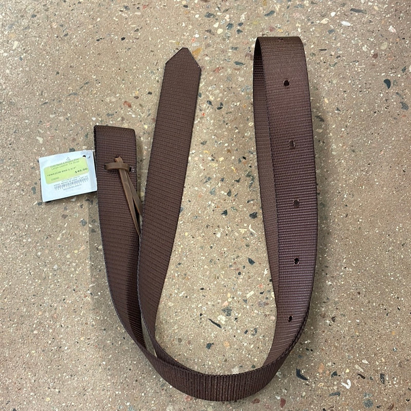 TKWA2108-BRN-1 3/4" Nylon Latigo Strap