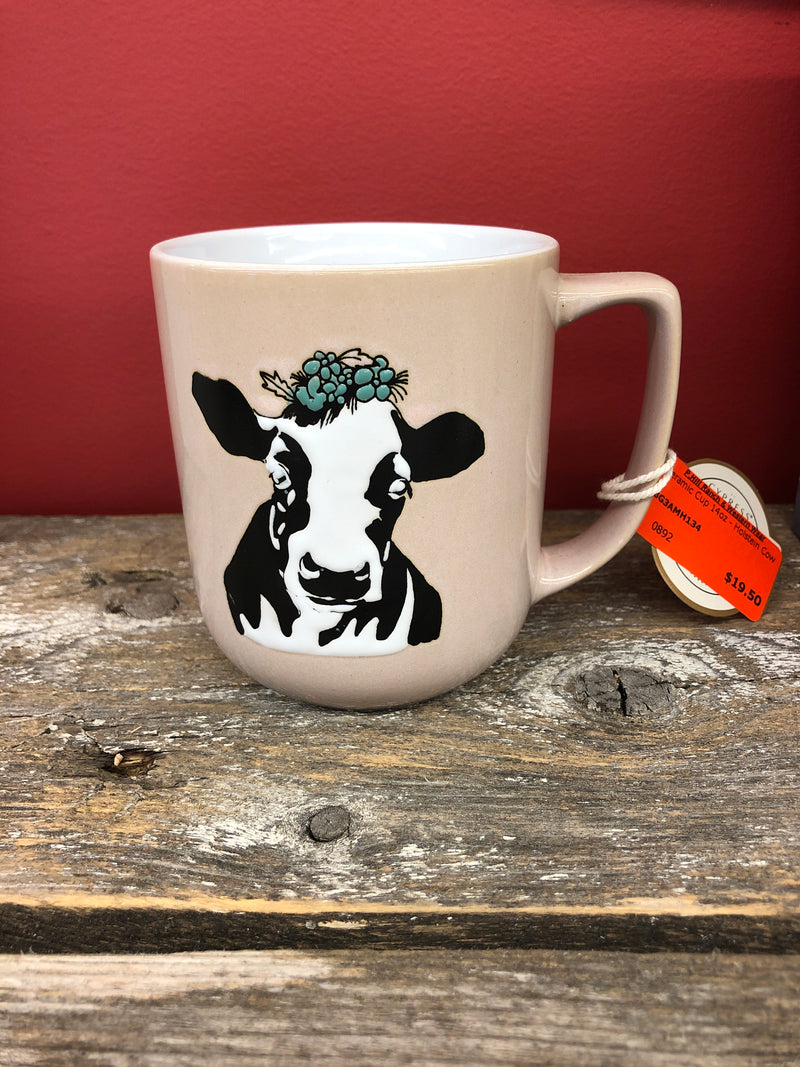 BG3AMH134 Ceramic Cup 14oz - Holstein Cow