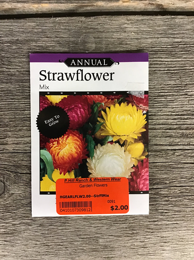 HGEARLFLW2.00--StrFlMix Garden Flowers
