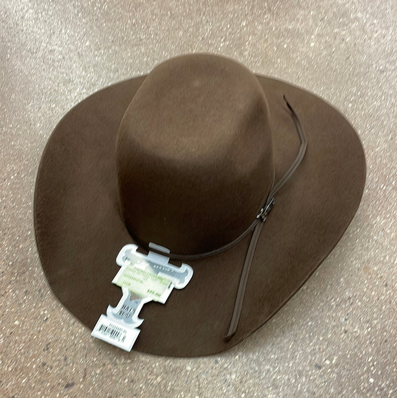 CLT7234447 Cowboy Hat Twister Youth - Brown Felt